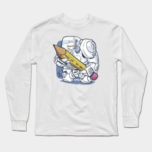 Make art bot Long Sleeve T-Shirt